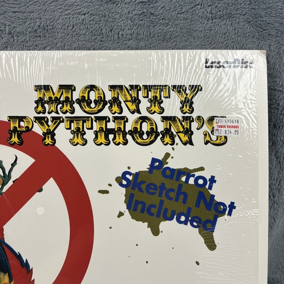 Monty Python's Parrot Sketch Not Included - Laserdisc (1994 Paramount) VG+ - Picture 3 of 12
